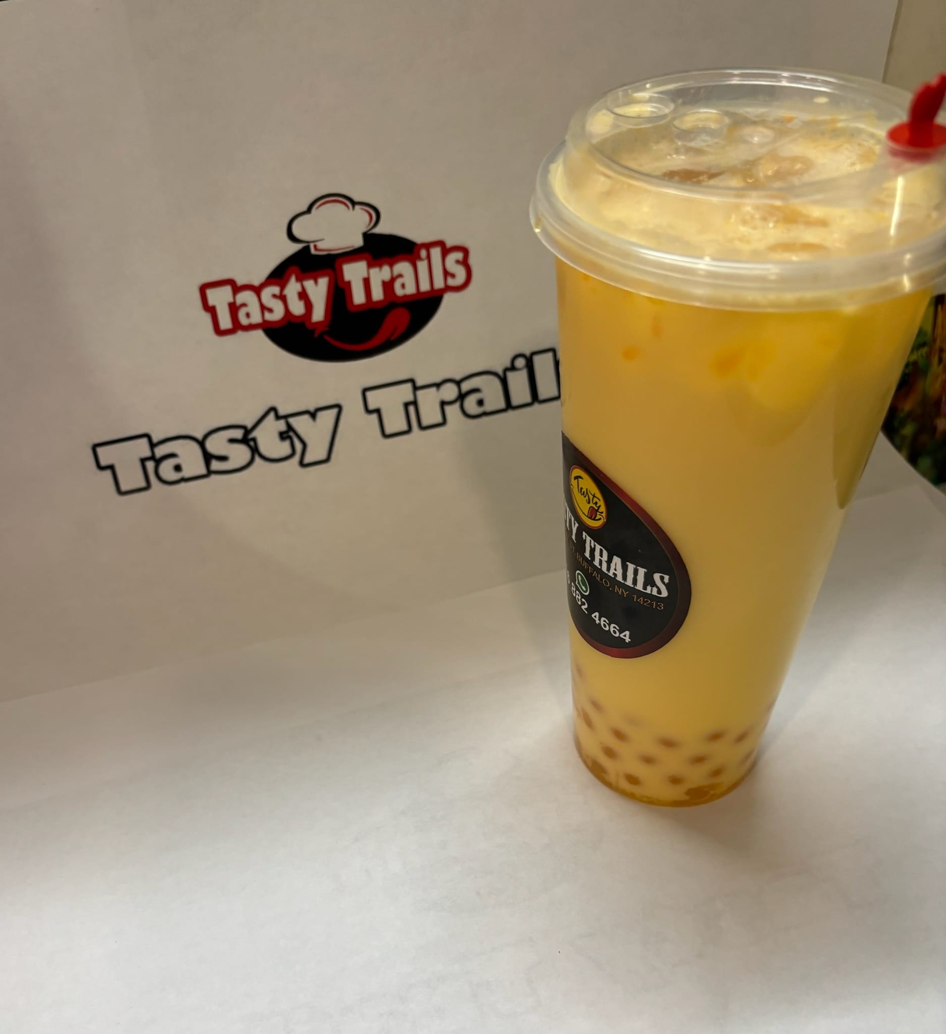 Mango Milk Tea